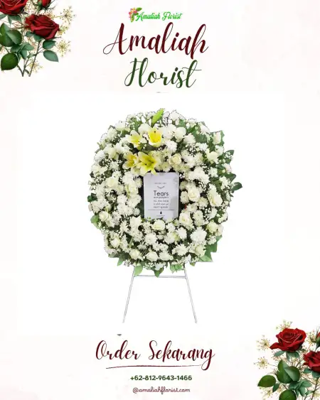 Krans Bunga Duka Kenali Besar